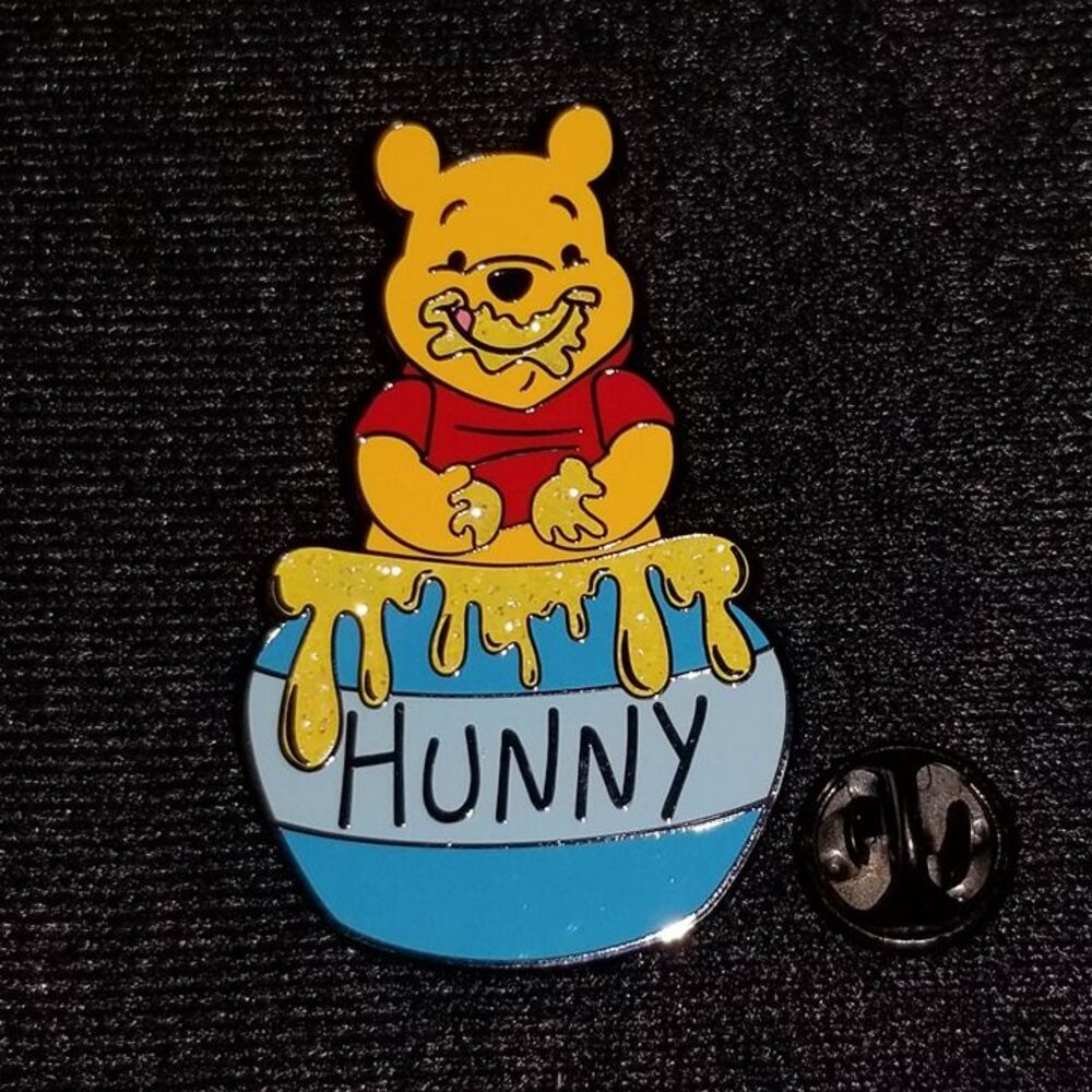 Loungefly Pooh CHASER Pin Heffalump Glitter Dream Hunny Honey Pot Disney Mystery